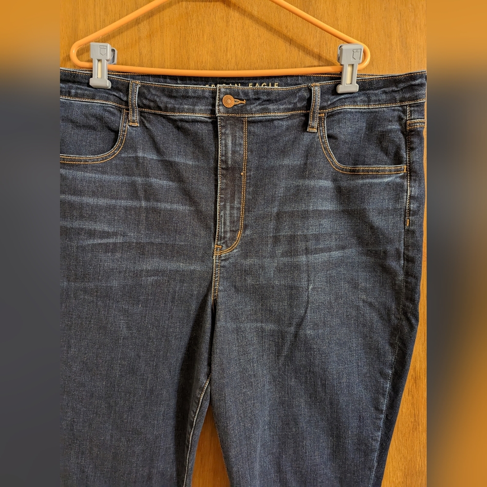 💥Old Navy 🌞 rockstar super skinny highrise 24/7 sculpt jeans size 20